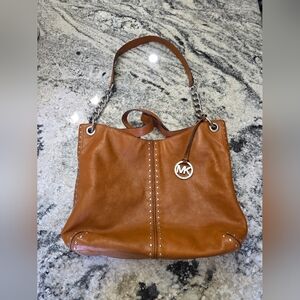 Michael Kors Uptown Astor Bag in Cognac. Preloved!